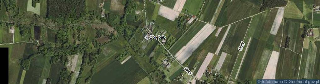 Zdjęcie satelitarne Obrębek ul.