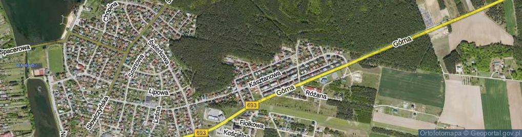 Zdjęcie satelitarne Obrońców Westerplatte ul.