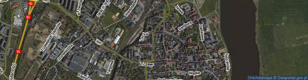 Zdjęcie satelitarne Obrońców Westerplatte ul.