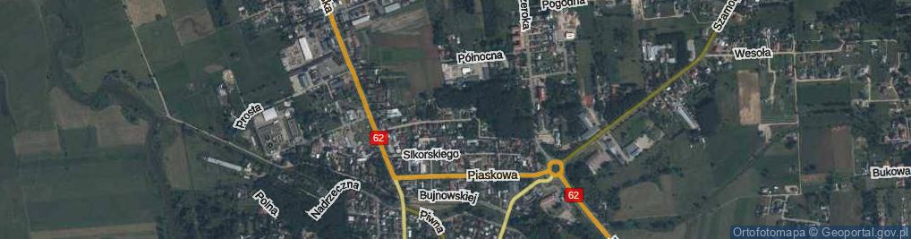 Zdjęcie satelitarne Obrońców Westerplatte ul.