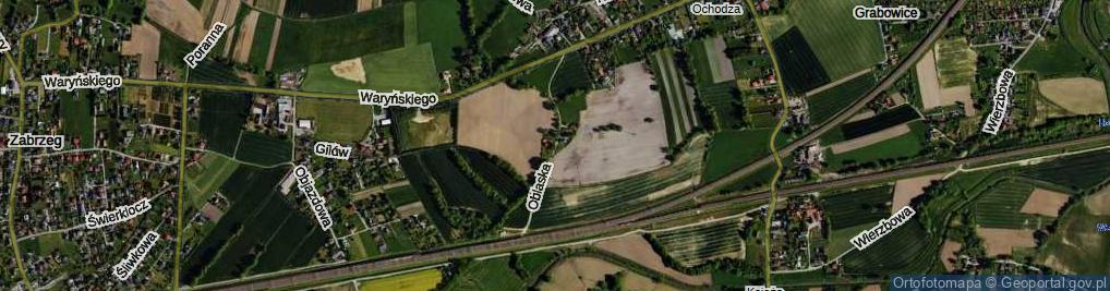 Zdjęcie satelitarne Oblaska ul.