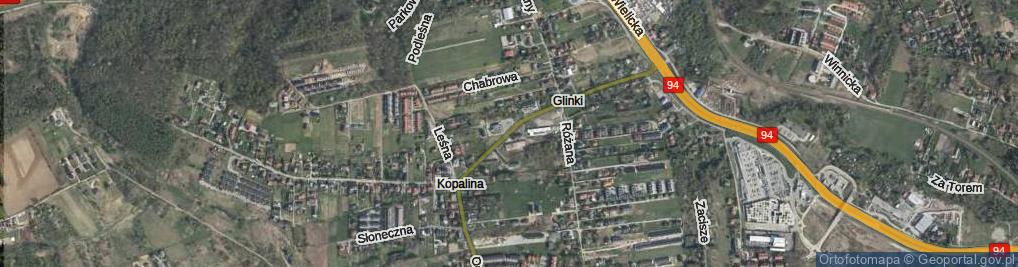 Zdjęcie satelitarne Ochota ul.