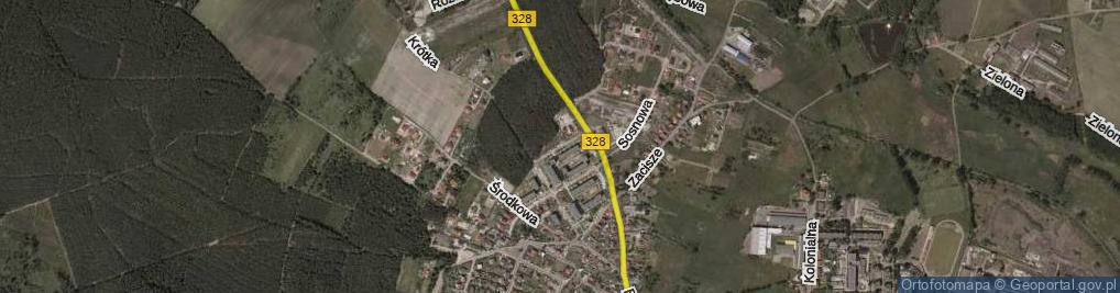 Zdjęcie satelitarne Odrodzenia ul.