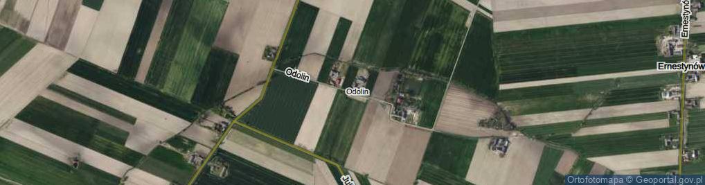 Zdjęcie satelitarne Odolin ul.