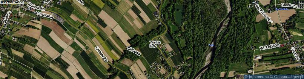 Zdjęcie satelitarne Odsole ul.