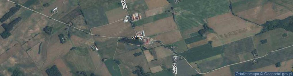 Zdjęcie satelitarne Odmy ul.