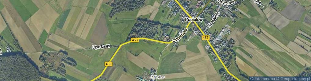 Zdjęcie satelitarne Odrzańska ul.