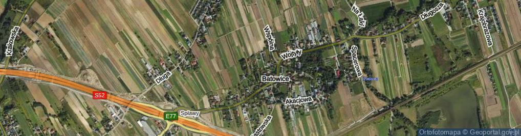 Zdjęcie satelitarne Ogrodowa ul.