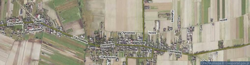 Zdjęcie satelitarne Ogrodowa ul.