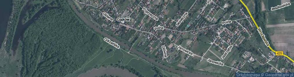 Zdjęcie satelitarne Ogrodowa ul.