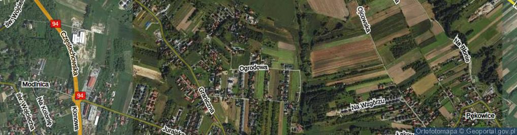 Zdjęcie satelitarne Ogrodowa ul.
