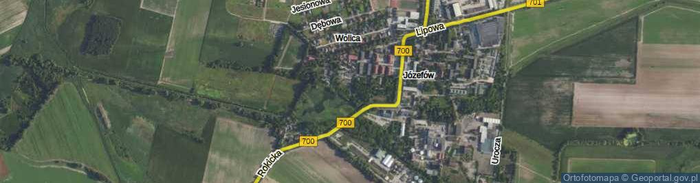 Zdjęcie satelitarne Ogródkowa ul.