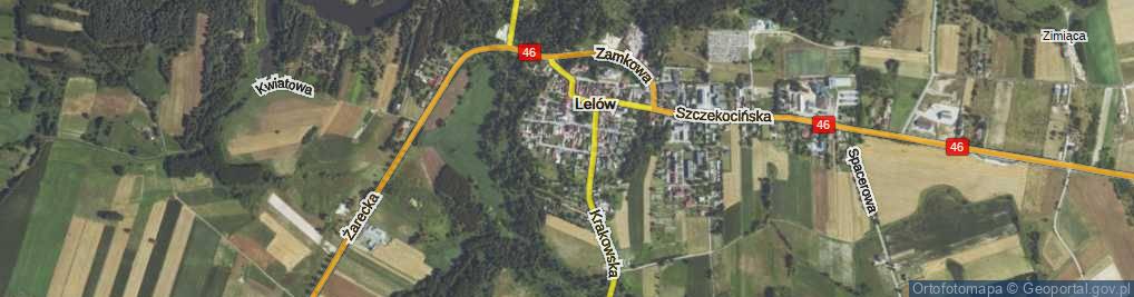 Zdjęcie satelitarne Ogrodowa ul.