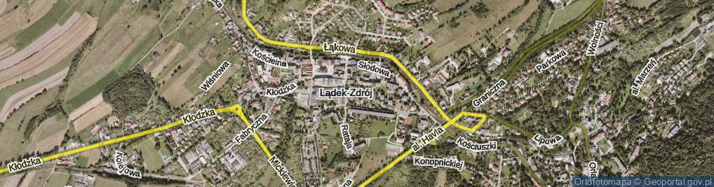 Zdjęcie satelitarne Ogrodowa ul.