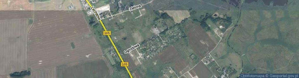 Zdjęcie satelitarne Ogrodowa ul.