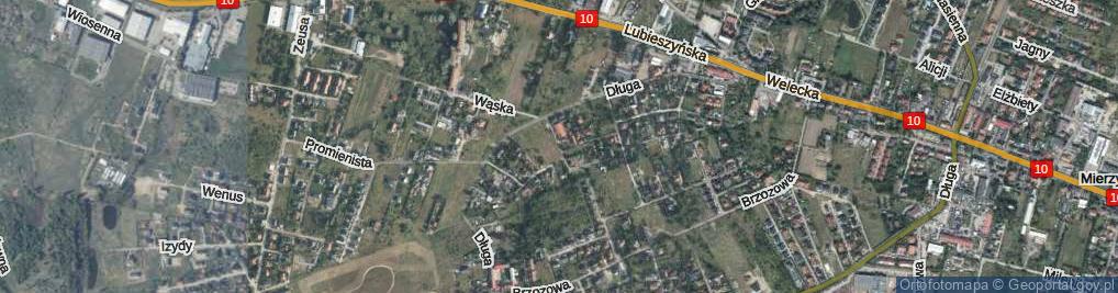 Zdjęcie satelitarne Ogrodowa ul.