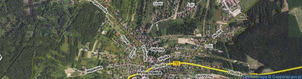 Zdjęcie satelitarne Ogrodowa ul.