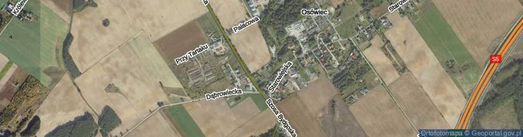 Zdjęcie satelitarne Ogrodowa ul.