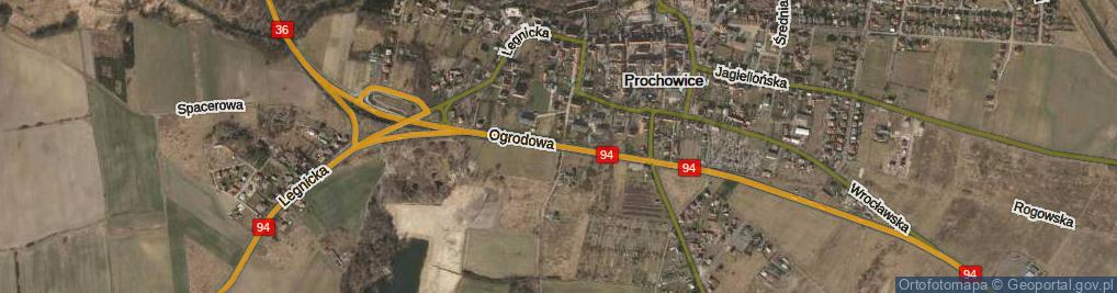 Zdjęcie satelitarne Ogrodowa ul.