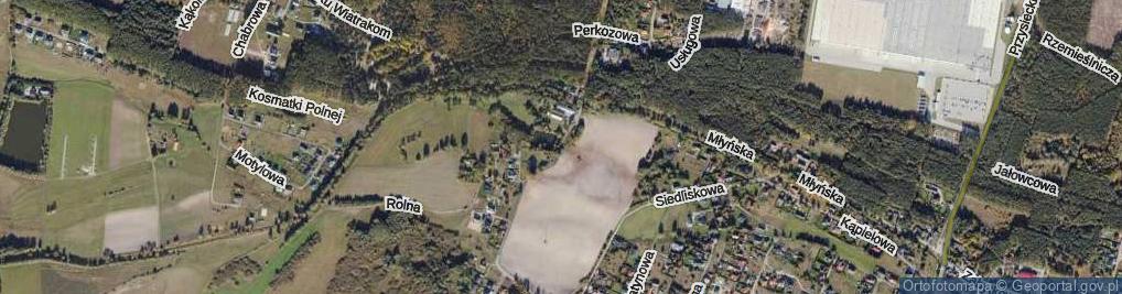 Zdjęcie satelitarne Ogniskowa ul.