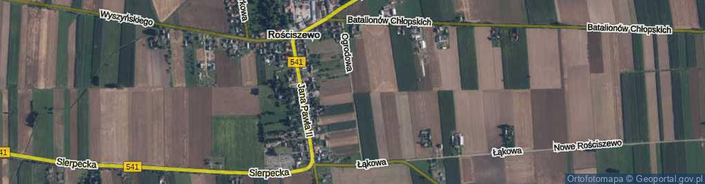 Zdjęcie satelitarne Ogrodowa ul.