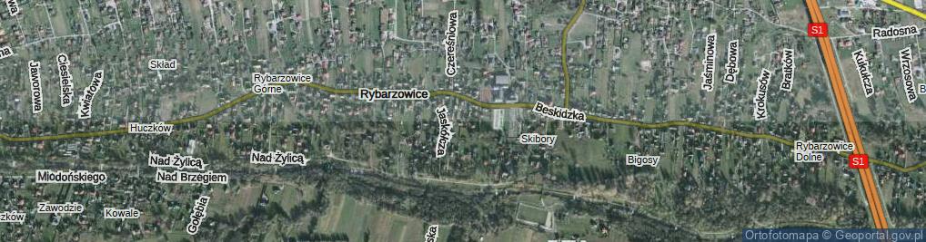 Zdjęcie satelitarne Ogrodowa ul.