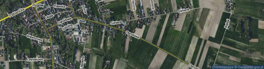Zdjęcie satelitarne Ogrodowa ul.