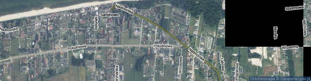 Zdjęcie satelitarne Ogrodowa ul.