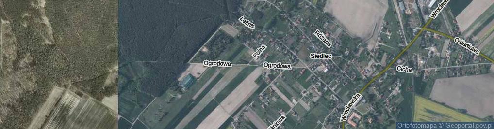 Zdjęcie satelitarne Ogrodowa ul.