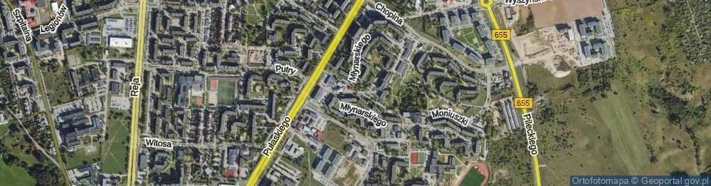 Zdjęcie satelitarne Ogińskiego Michała Kleofasa ul.