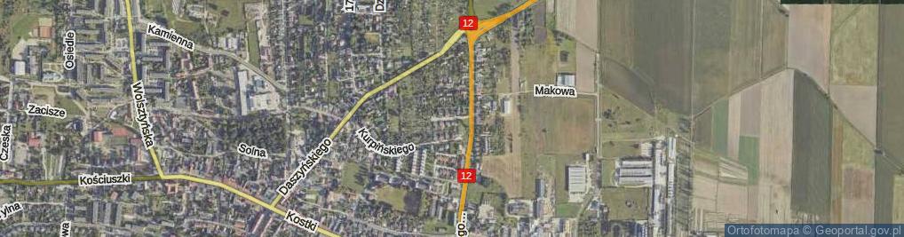 Zdjęcie satelitarne Ogińskiego Michała Kleofasa ul.