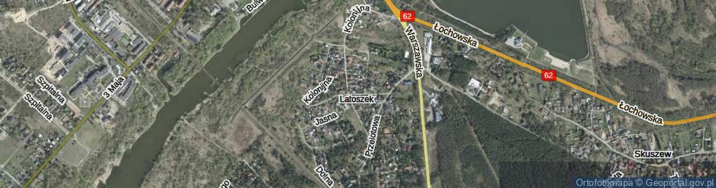 Zdjęcie satelitarne Ogrodowa ul.