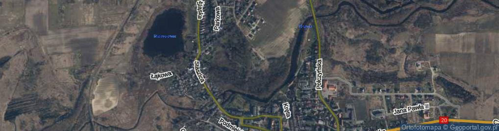 Zdjęcie satelitarne Ogród Pałacowy ul.
