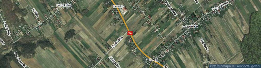 Zdjęcie satelitarne Ojcowska ul.