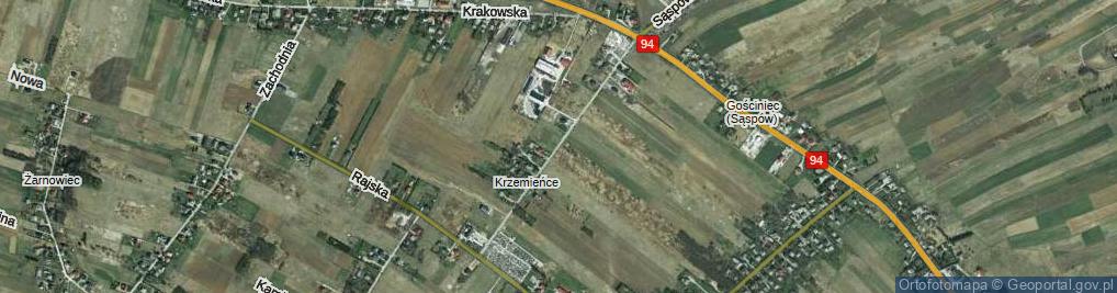 Zdjęcie satelitarne Ojcowska ul.