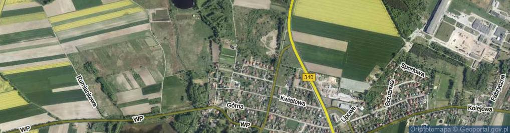 Zdjęcie satelitarne Okrężna ul.