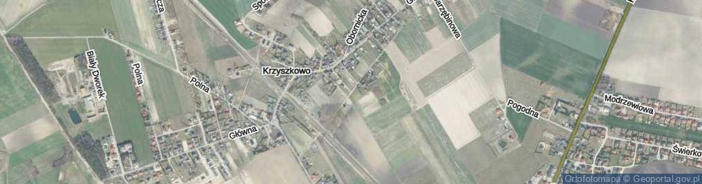 Zdjęcie satelitarne Okrężna ul.