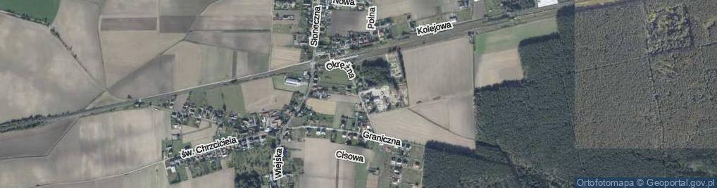 Zdjęcie satelitarne Okrężna ul.