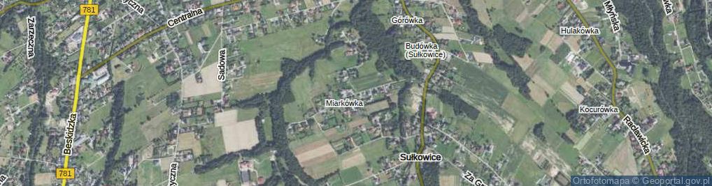 Zdjęcie satelitarne Okrężna ul.