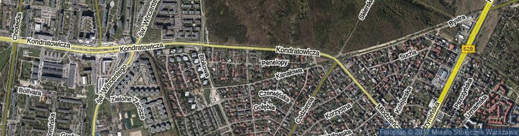 Zdjęcie satelitarne Oktawii ul.
