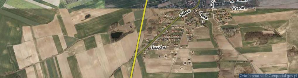 Zdjęcie satelitarne Olchowa ul.