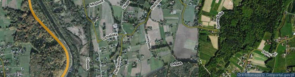 Zdjęcie satelitarne Olchowa ul.
