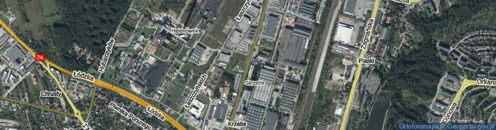 Zdjęcie satelitarne Olszewskiego Karola ul.