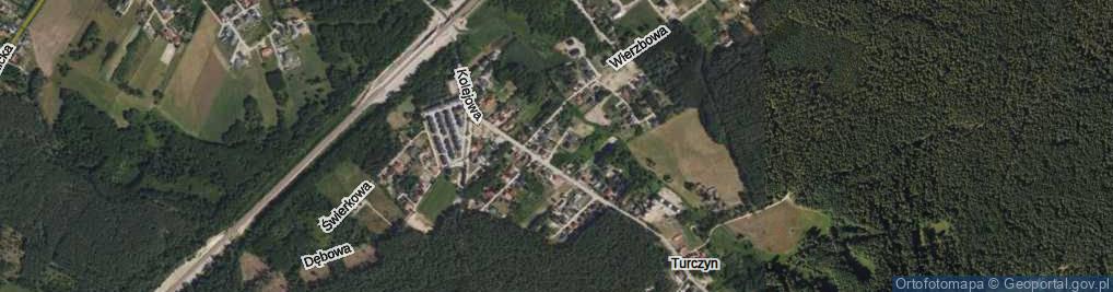 Zdjęcie satelitarne Olchowa ul.