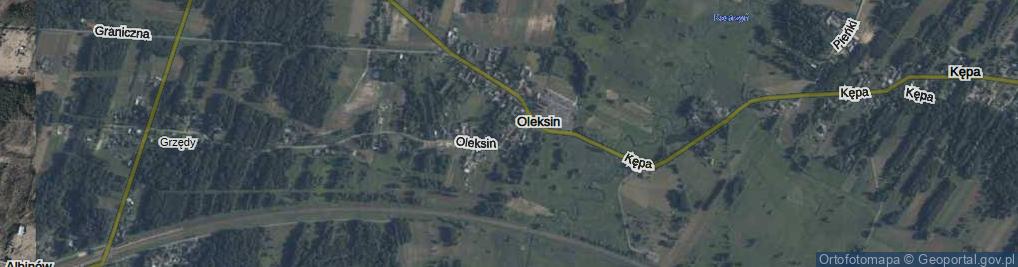 Zdjęcie satelitarne Oleksin ul.