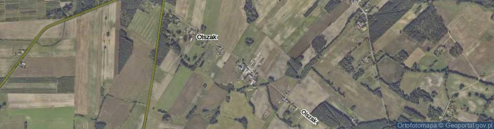 Zdjęcie satelitarne Olszak ul.