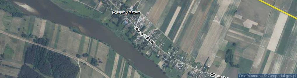 Zdjęcie satelitarne Ołtarze-Gołacze ul.