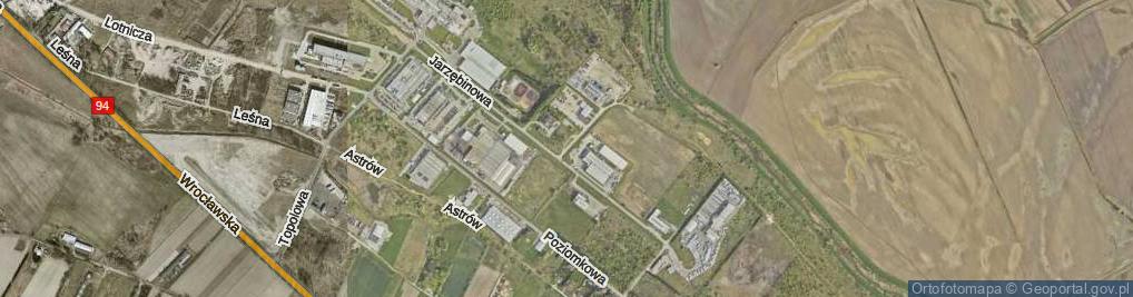 Zdjęcie satelitarne Olchowa ul.
