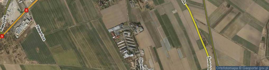 Zdjęcie satelitarne Olszowa ul.