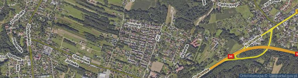 Zdjęcie satelitarne Olszewskiego Władysława ul.